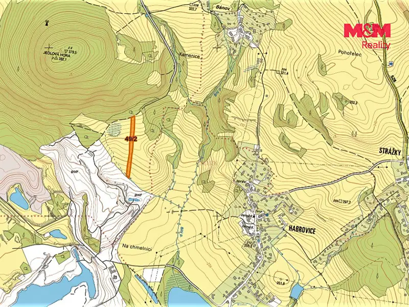 Prodej pole 5151 m², Ústí nad Labem – náhled fotky 2