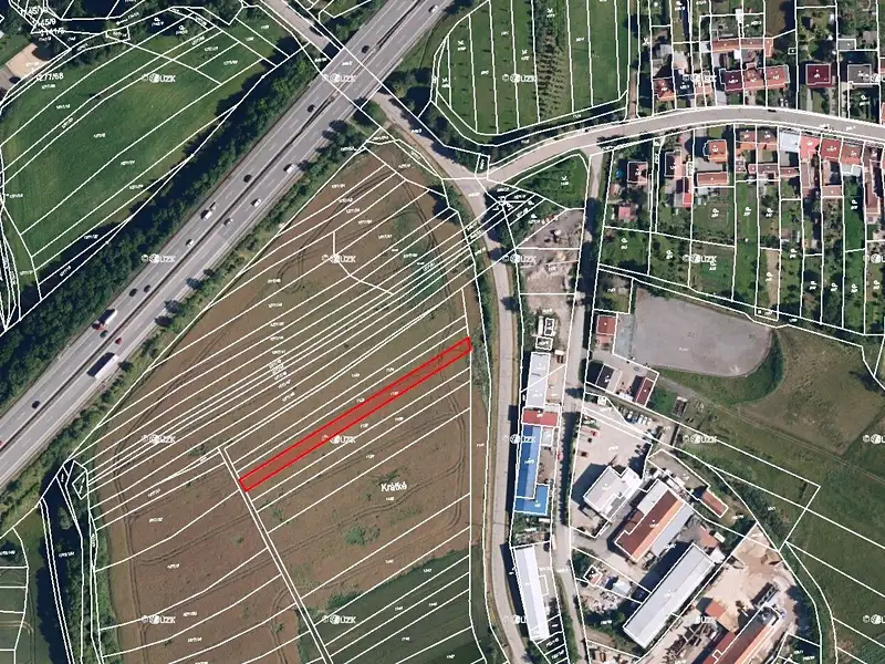 Prodej pole 1002 m², Rousínov – náhled fotky 3