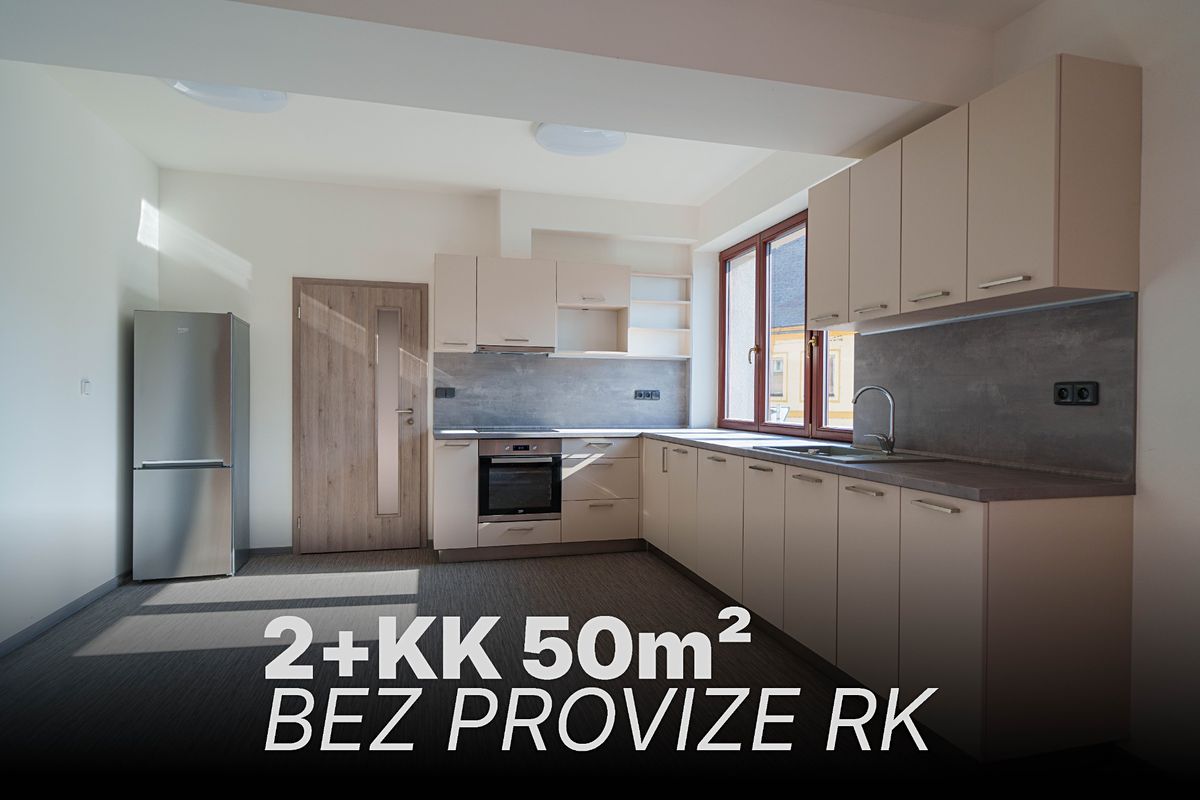 Pronájem bytu 2+kk 50 m²