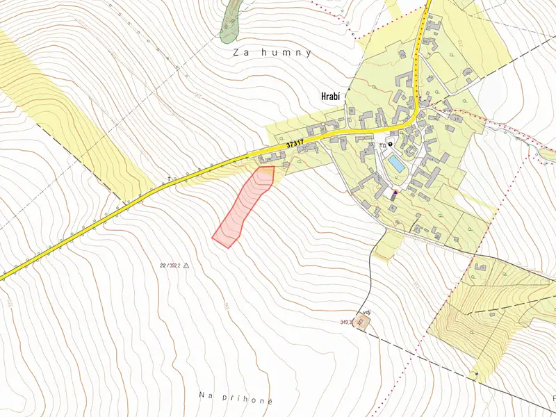Prodej pole 6254 m², Bílá Lhota – náhled fotky 2
