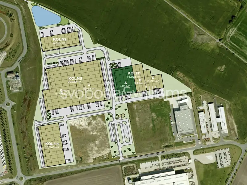 Pronájem výrobní haly, prostoru 13958 m², Ovčáry – náhled fotky 3