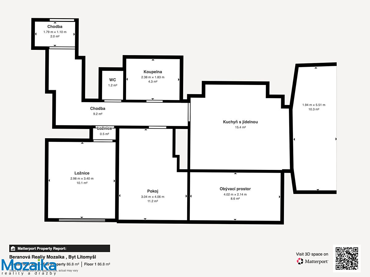 Prodej bytu 3+kk 81 m² – fotografie 2