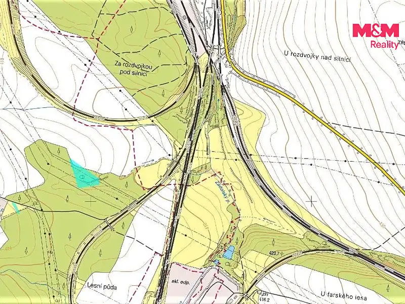 Prodej pole 8125 m², Semanín – náhled fotky 2