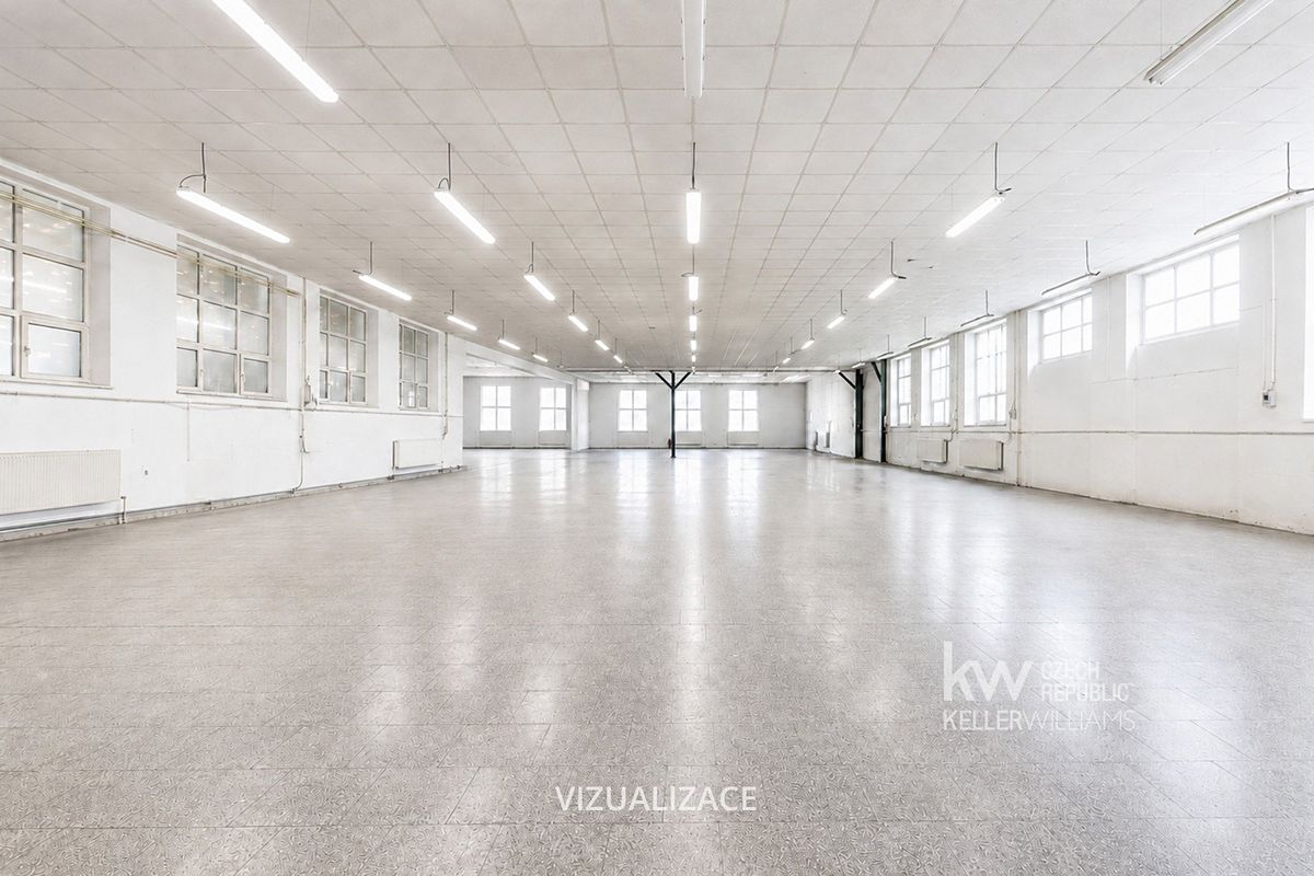 Pronájem výrobní haly, prostoru 1700 m² – fotografie 2