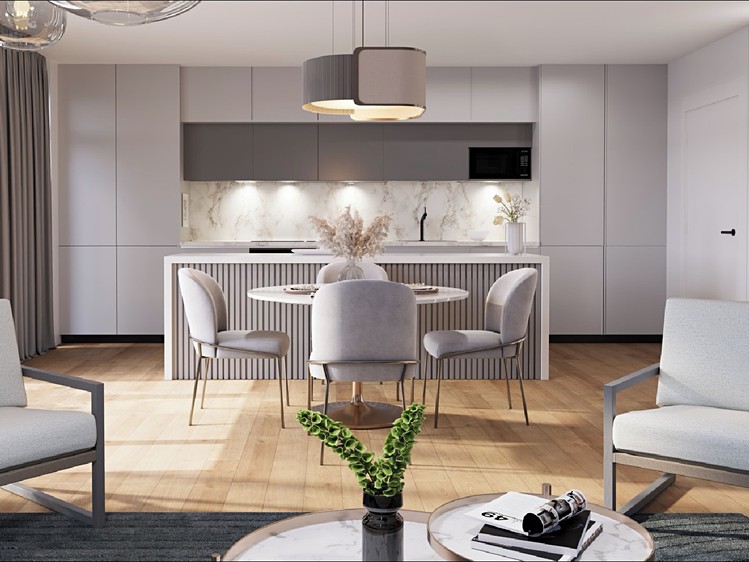 Квартира 1+kk на продаж, 36 м² (4 з 5)