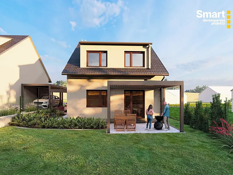 Prodej projektu na klíč 119 m², pozemek 603 m², Sazovice – náhled fotky 2