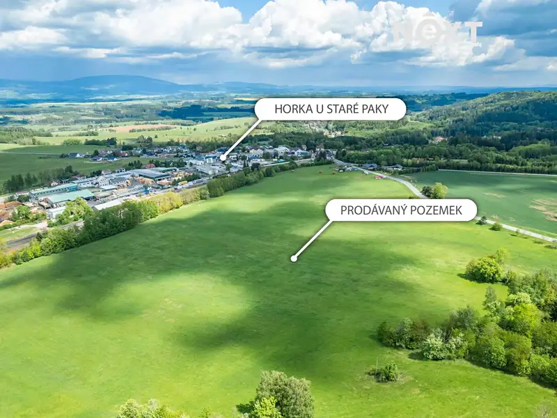 Prodej pole 38750 m², Vidochov – náhled fotky 2