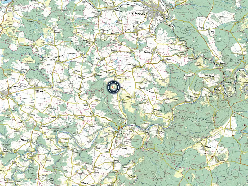 Prodej pole 7076 m², Slabce – náhled fotky 3