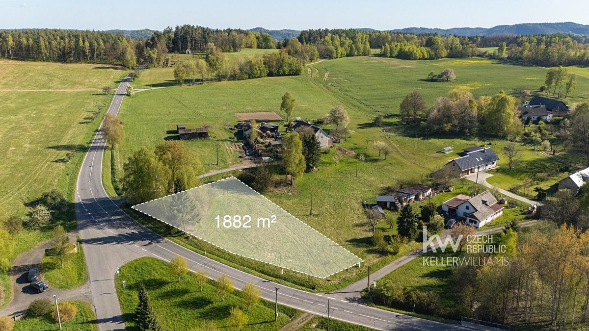Prodej stavebního pozemku 1882 m²