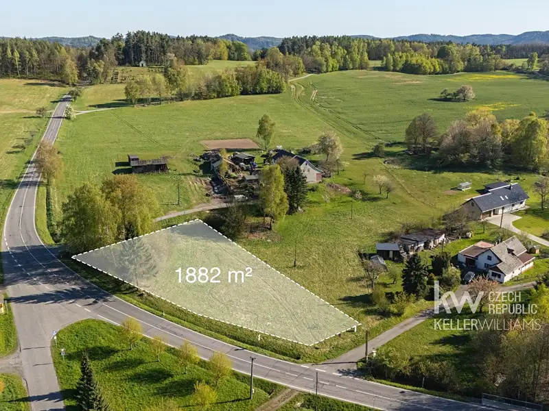 Prodej stavebního pozemku 1882 m², Osečná – náhled fotky 1