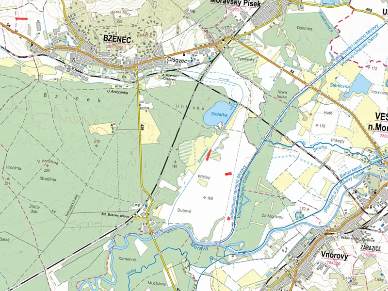Prodej pole 12700 m², Bzenec – náhled fotky 3