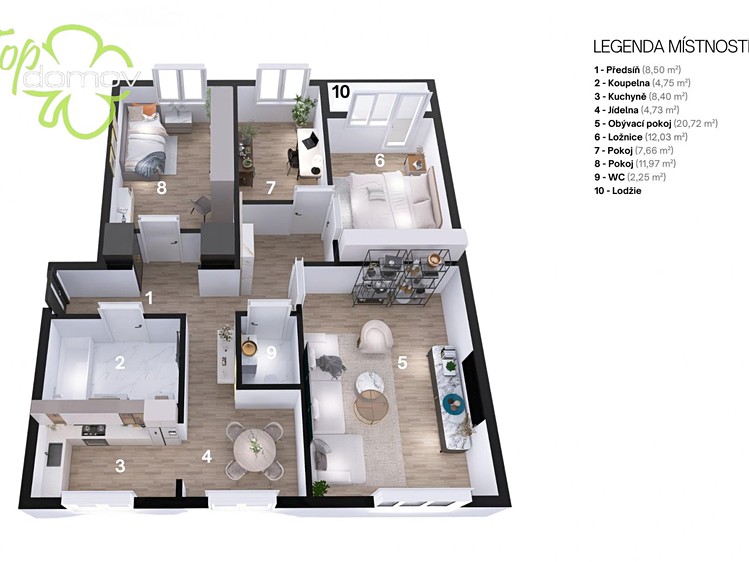 Wohnung 4+1 zum Kauf, 84 m² (14 von 17)