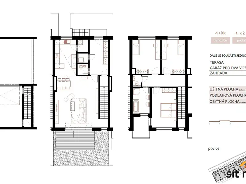 Prodej rodinného domu 181 m², pozemek 102 m², Praha – náhled fotky 3