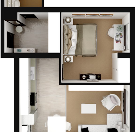 Wohnung 2+kk zur Miete, 46 m² (18 von 18)