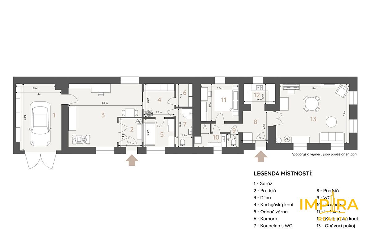 Prodej rodinného domu 233 m², pozemek 1102 m² – fotografie 3