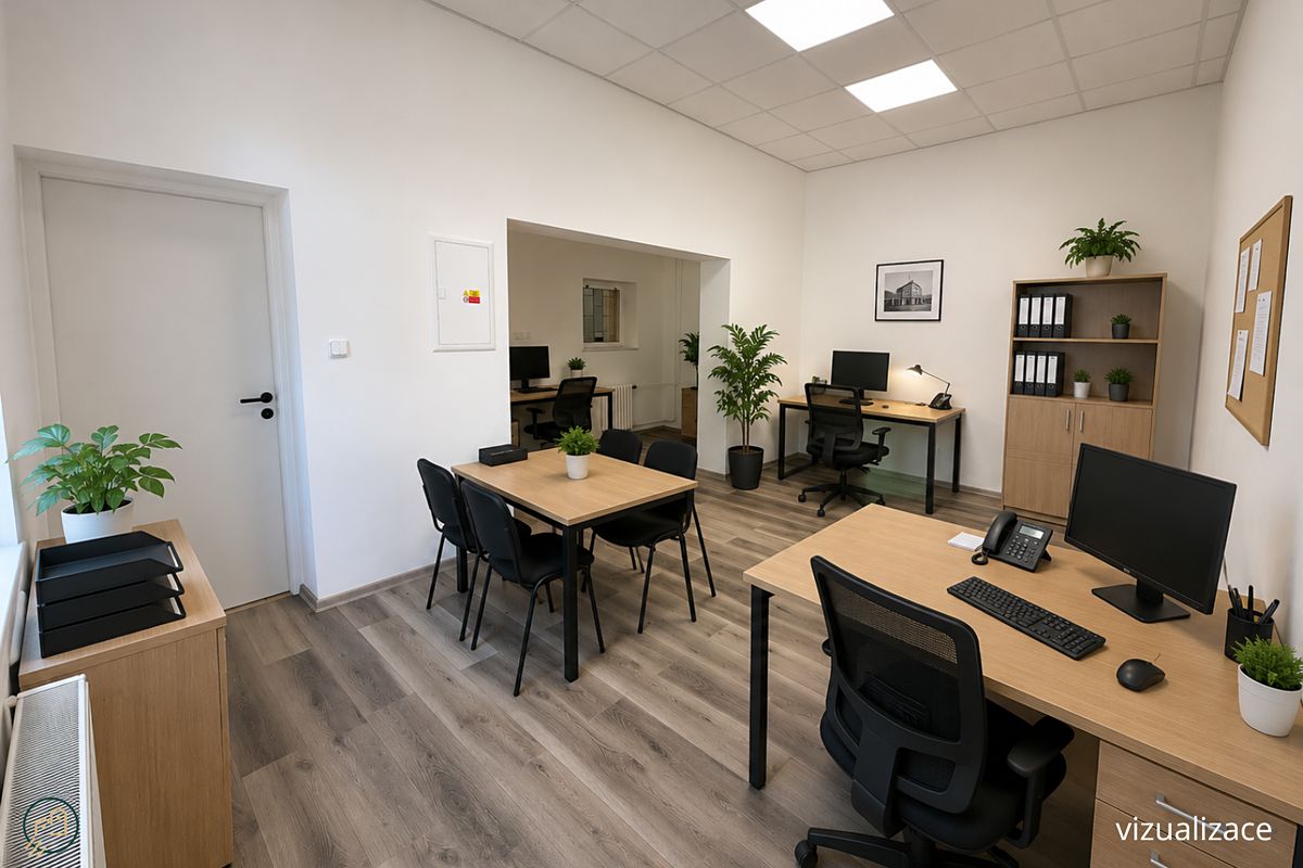 Pronájem kanceláře 129 m²