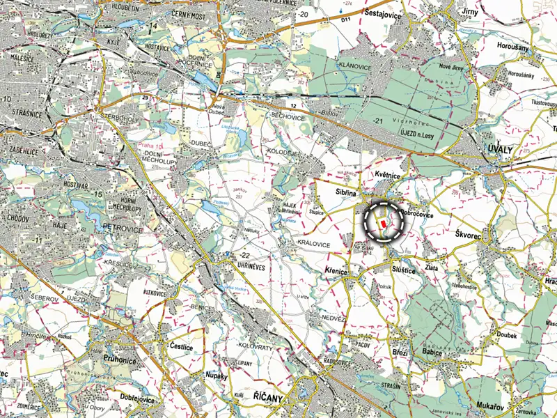 Prodej pole 10129 m², Květnice – náhled fotky 3