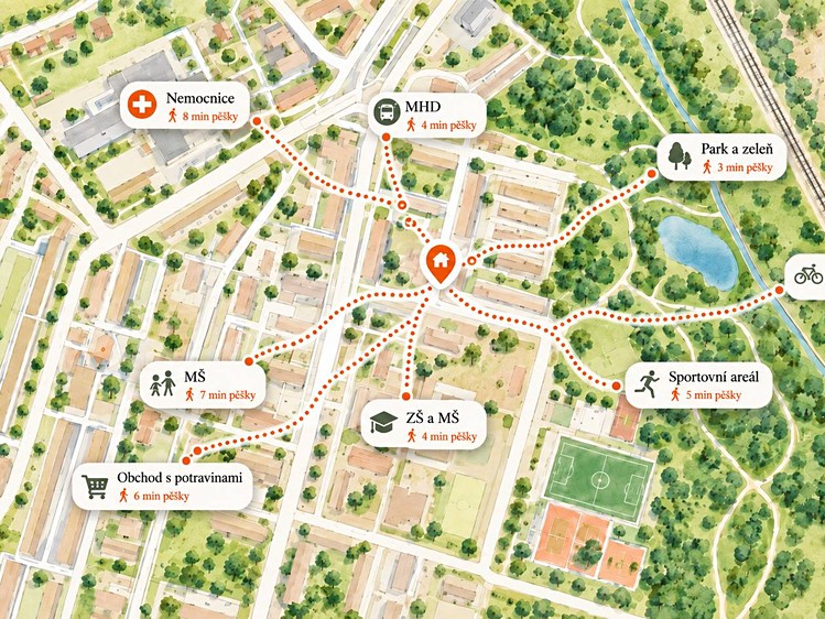 Квартира 2+1 на продаж, 54 м² (8 з 11)