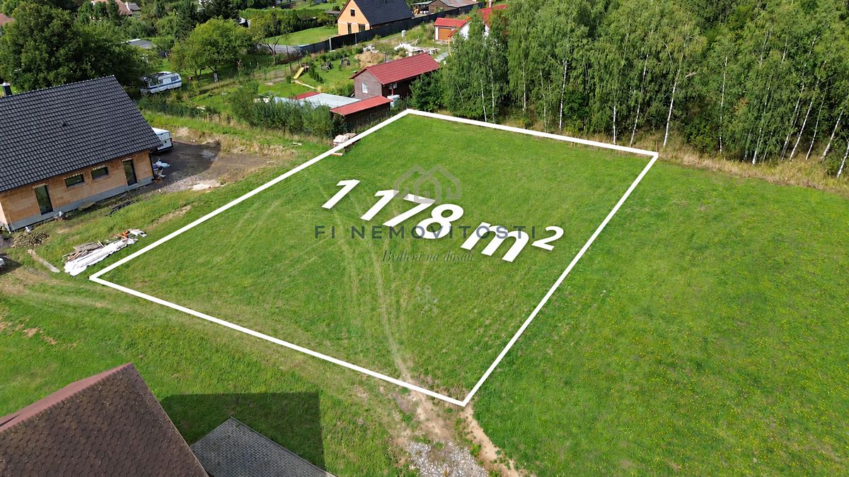 Prodej stavebního pozemku 1178 m²