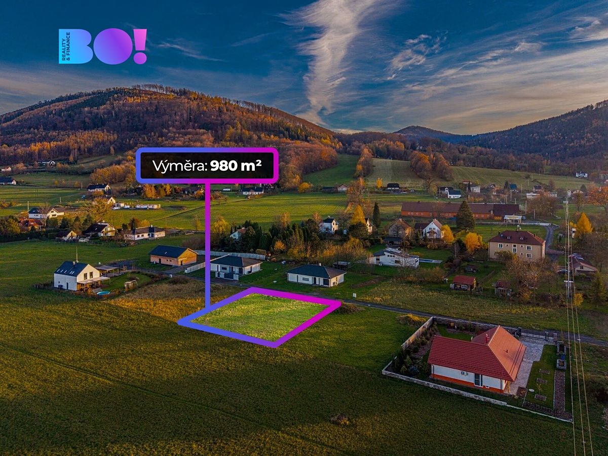 Prodej stavebního pozemku 980 m²