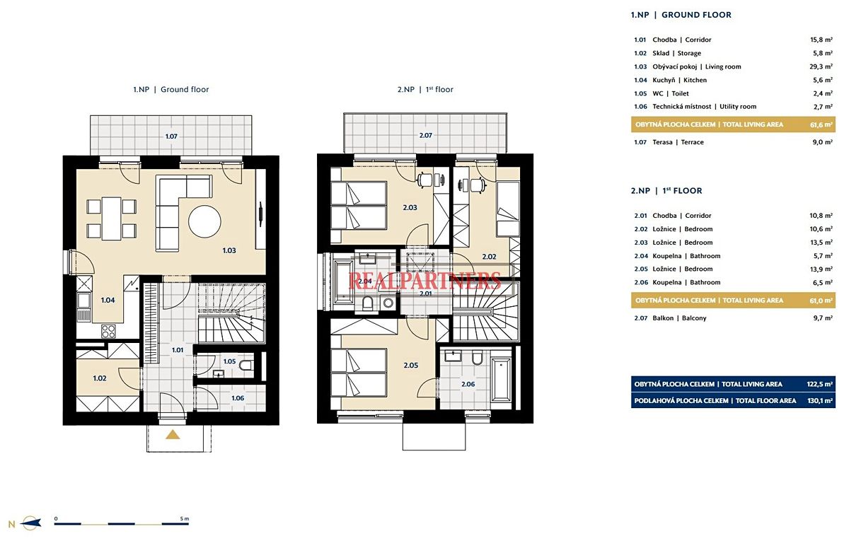 Prodej rodinného domu 150 m², pozemek 330 m² – fotografie 2