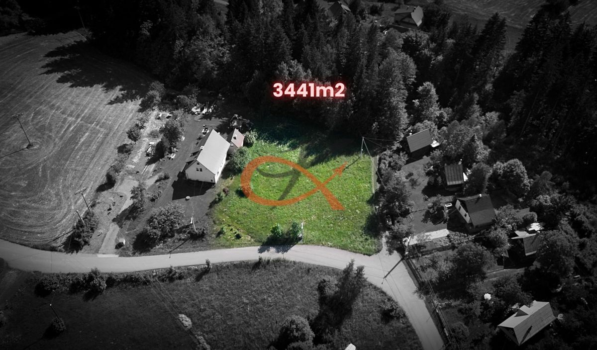 Prodej stavebního pozemku 3441 m² – fotografie 3