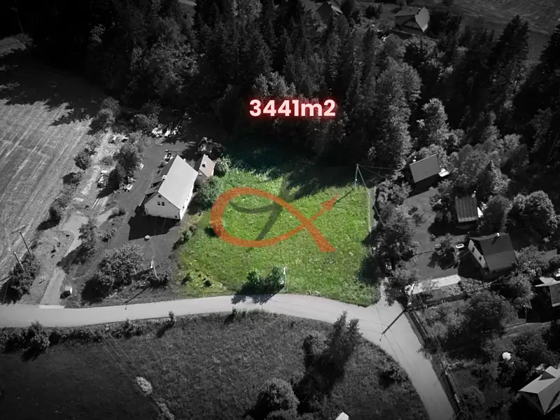 Prodej stavebního pozemku 3441 m², Horní Bečva – náhled fotky 3