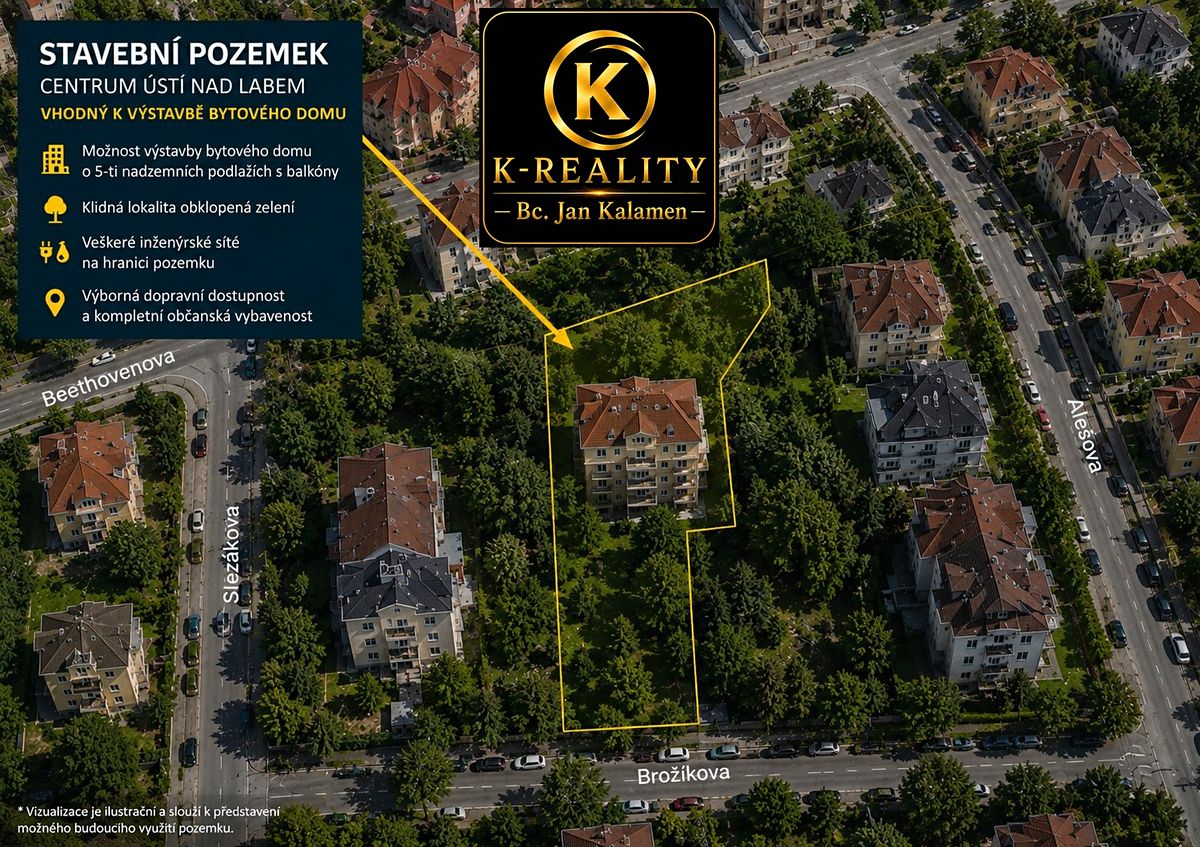 Prodej komerčního pozemku 1467 m²