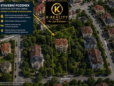Prodej komerčního pozemku 1467 m²