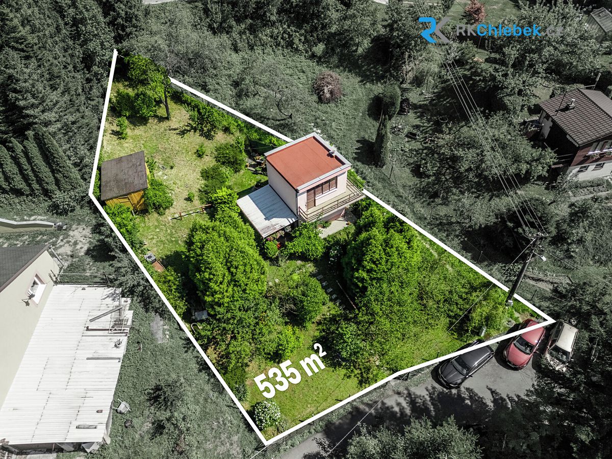 Prodej chaty 24 m², pozemek 535 m²
