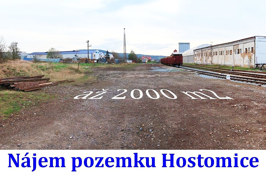 Pronájem komerčního pozemku 500 m²