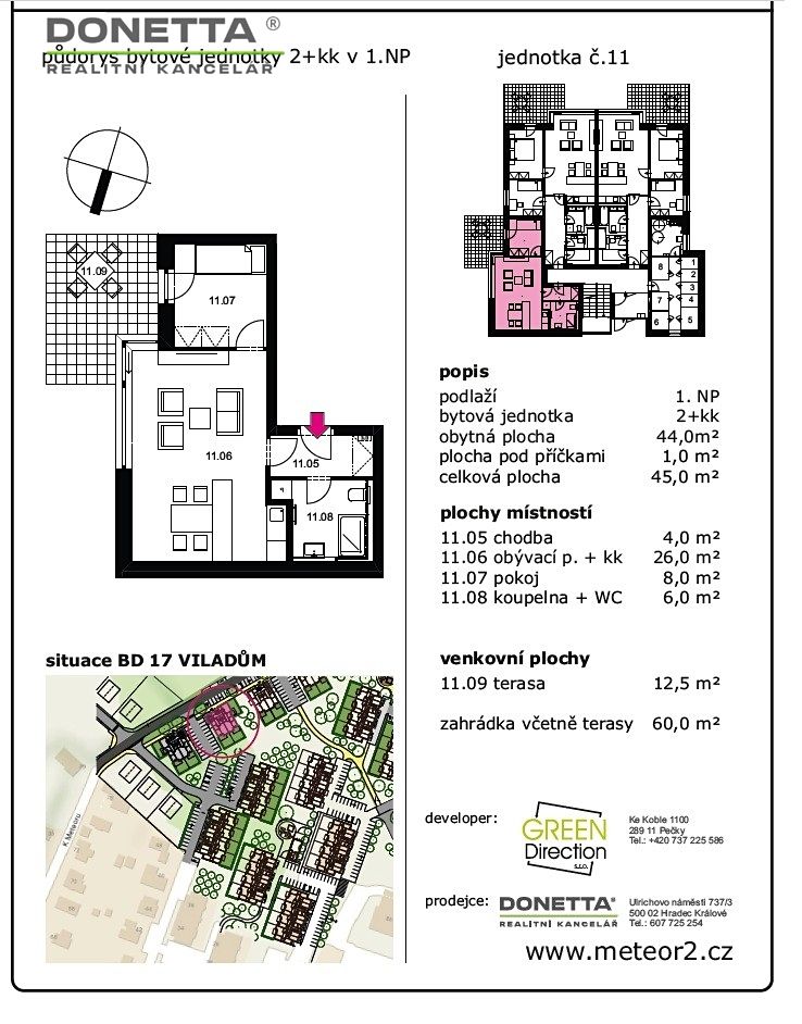 Prodej bytu 2+kk 44 m² – fotografie 5