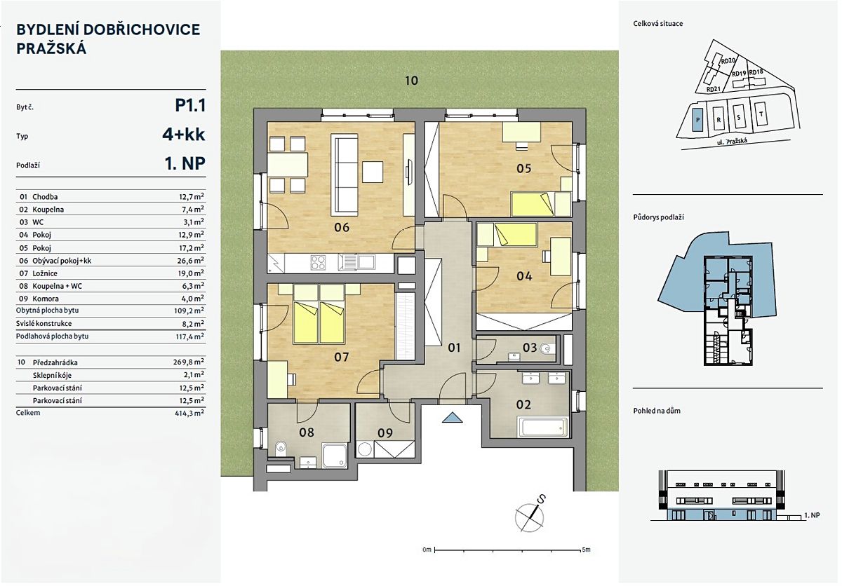 Prodej bytu 4+kk 117 m² – fotografie 2