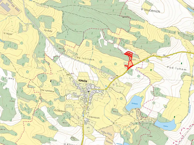 Prodej lesa 10763 m², Horažďovice – náhled fotky 2