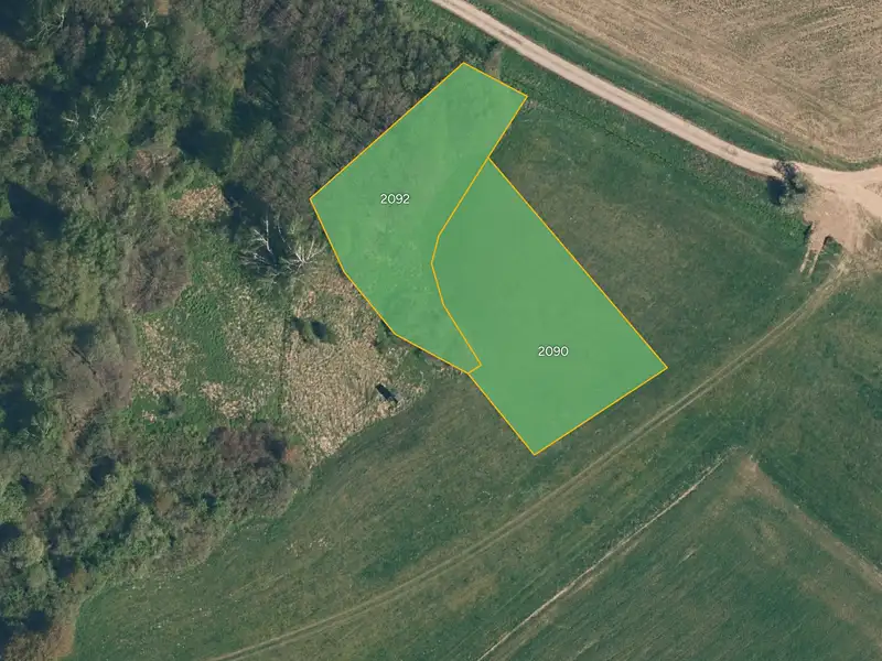 Prodej pole 15867 m², Obrataň – náhled fotky 2