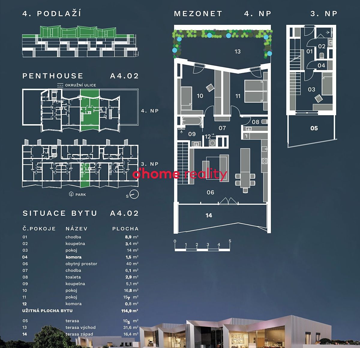 Prodej bytu 4+kk 115 m² – fotografie 5