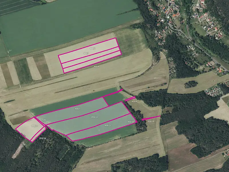 Prodej pole 261982 m², Lhotka – náhled fotky 1