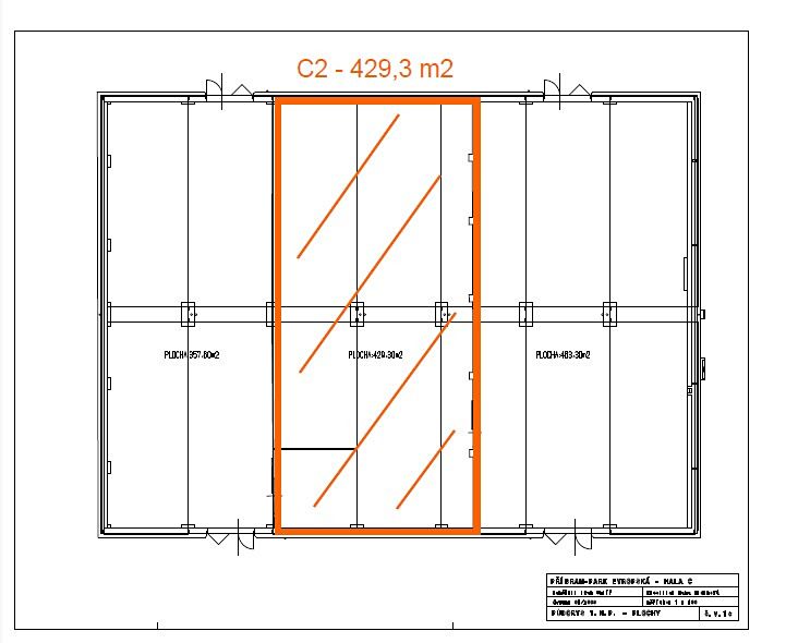 Pronájem skladového prostoru 430 m² – fotografie 4