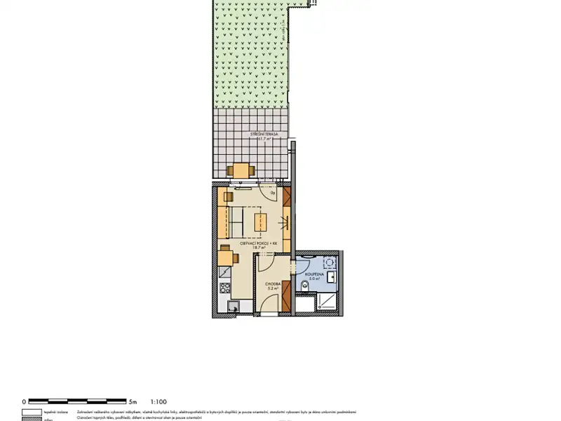 Prodej bytu 1+kk 30 m², Praha – náhled fotky 3