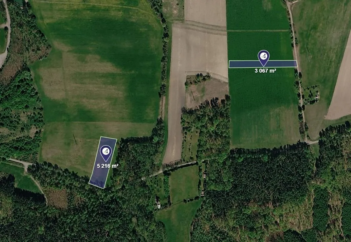 Prodej podílu 1/3 pole 3318 m²