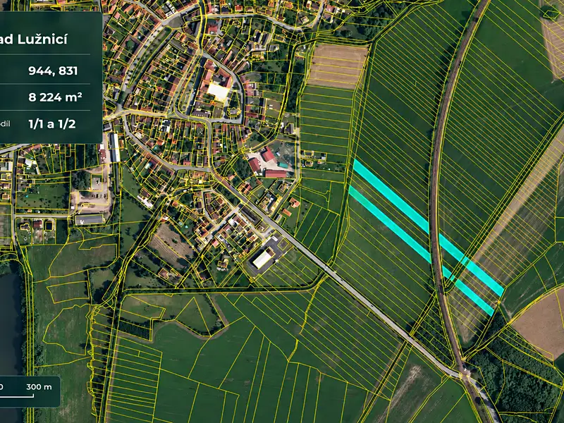 Prodej pole 8224 m², Lomnice nad Lužnicí – náhled fotky 1