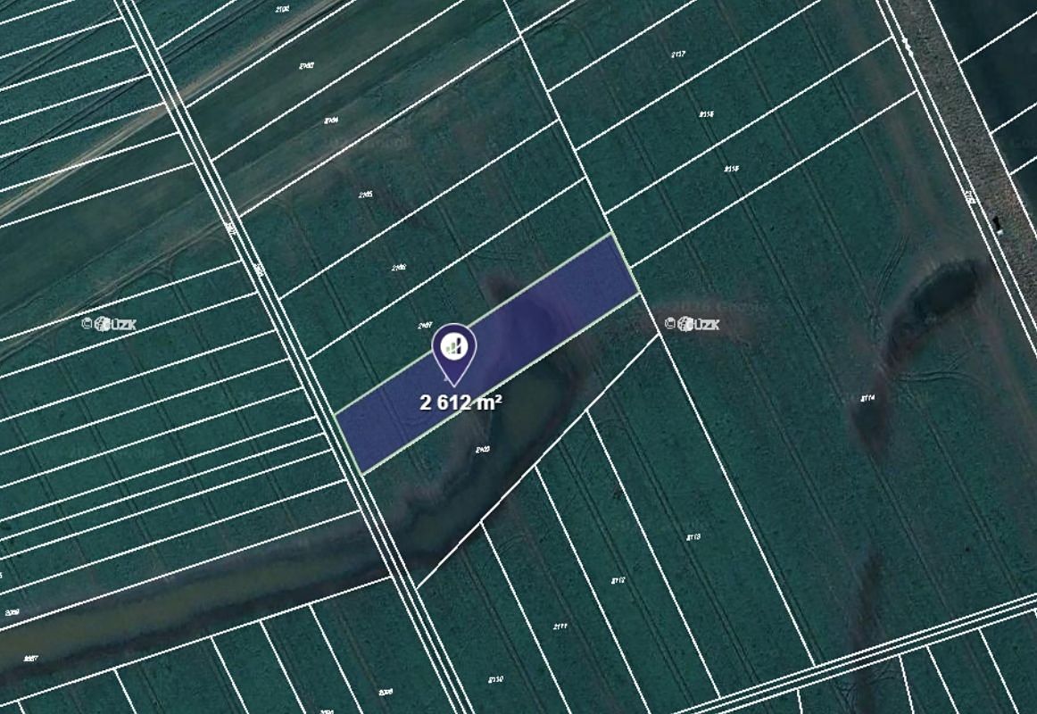 Prodej pole 2612 m², Sudoměřice – fotka 1 z 3