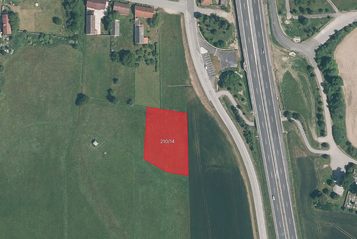Prodej louky 2730 m², Mirotice – fotka 1 z 3