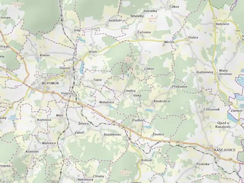 Prodej louky 10333 m², Čmelíny – náhled fotky 3