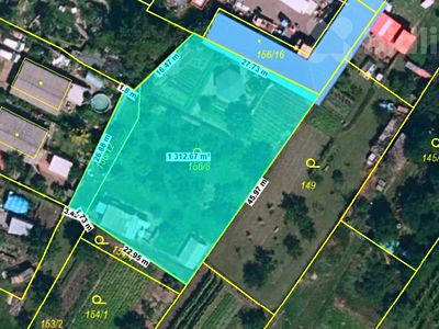 Prodej stavebního pozemku 1313 m²