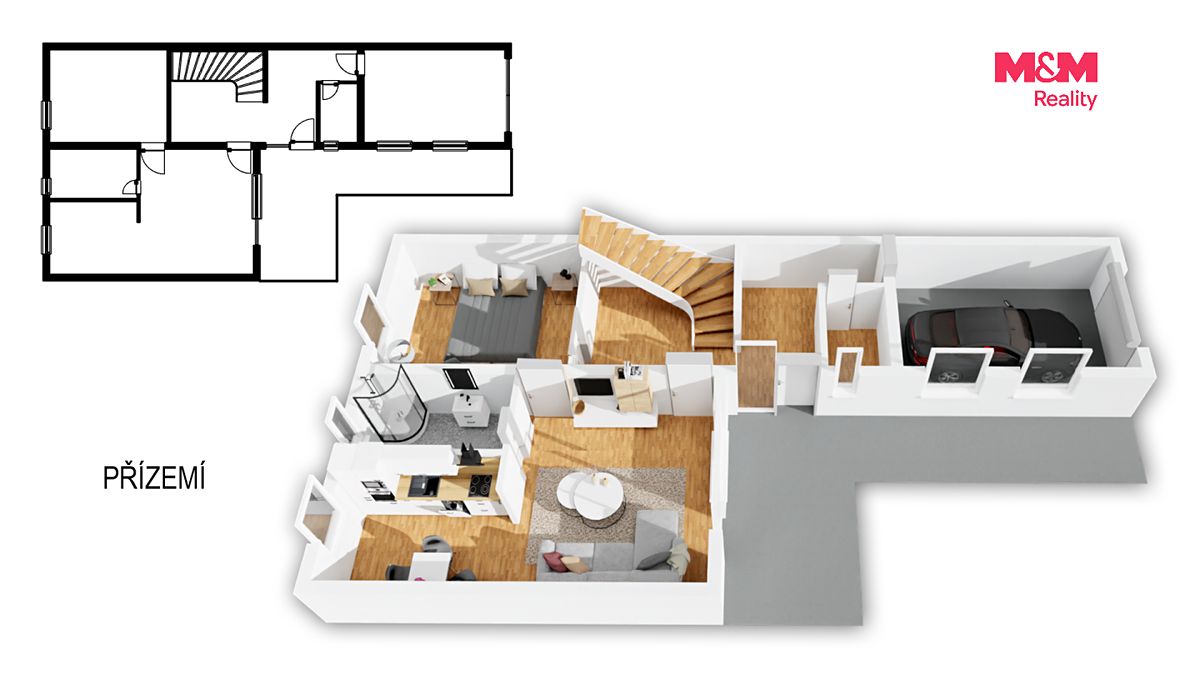 Prodej rodinného domu 122 m², pozemek 352 m² – fotografie 3