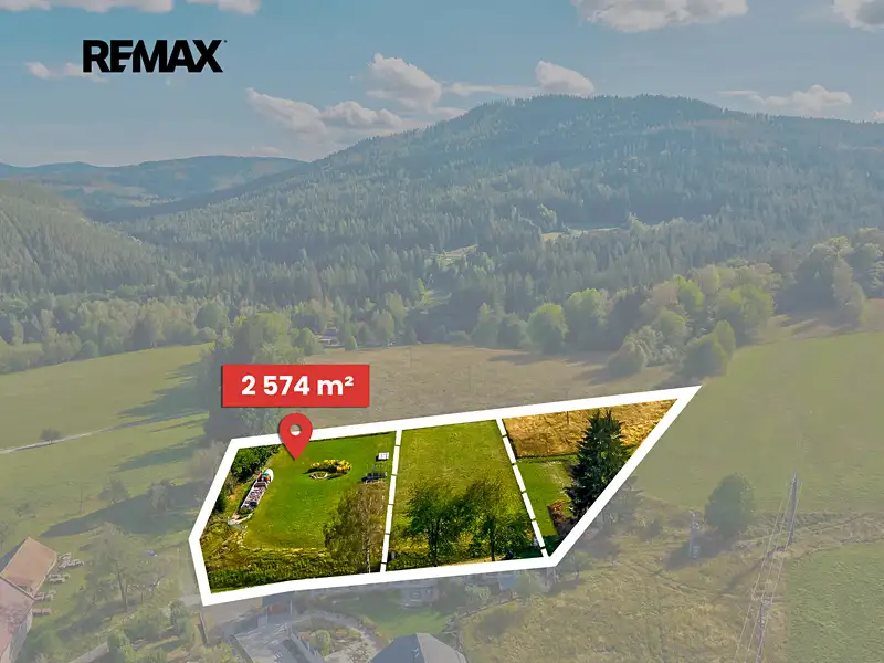 Prodej stavebního pozemku 2574 m², Lipno nad Vltavou – náhled fotky 1