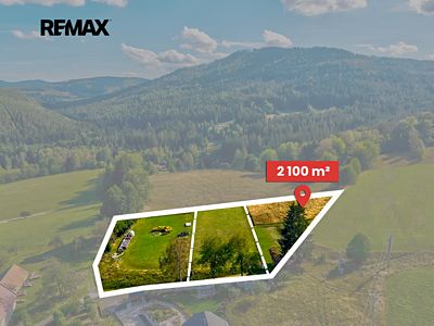Prodej stavebního pozemku 2100 m²