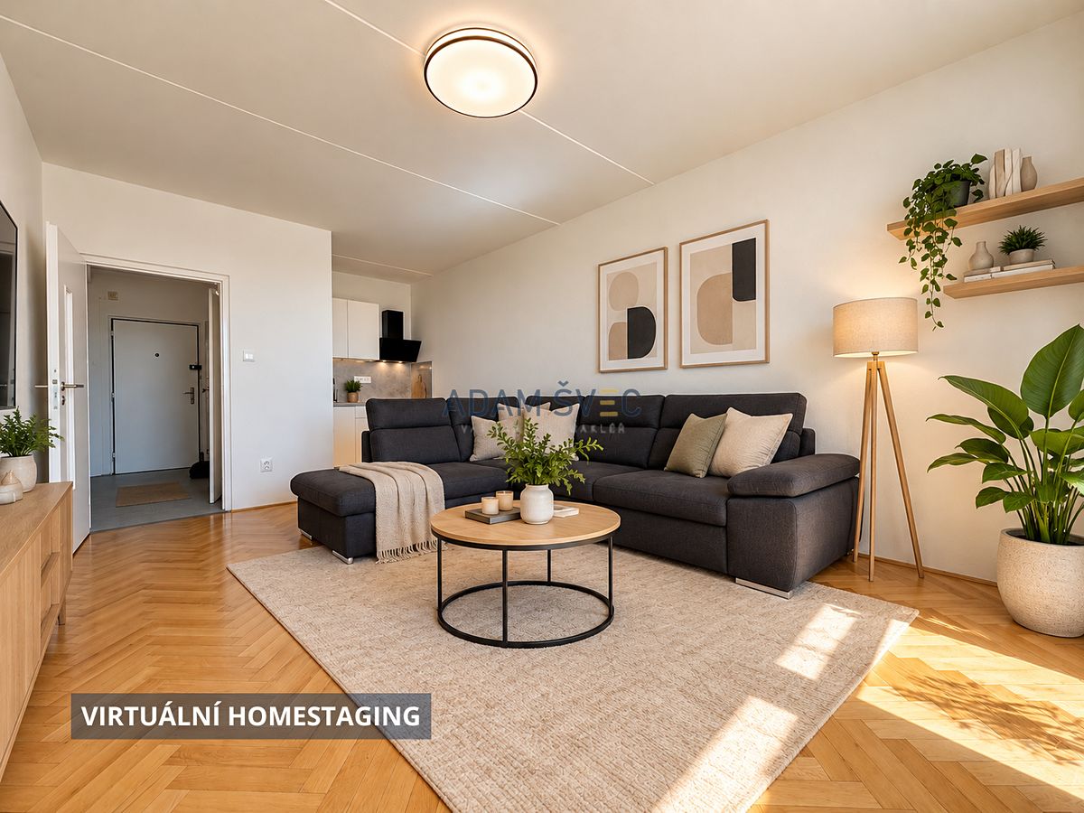 Pronájem bytu 2+1 42 m² – fotografie 3