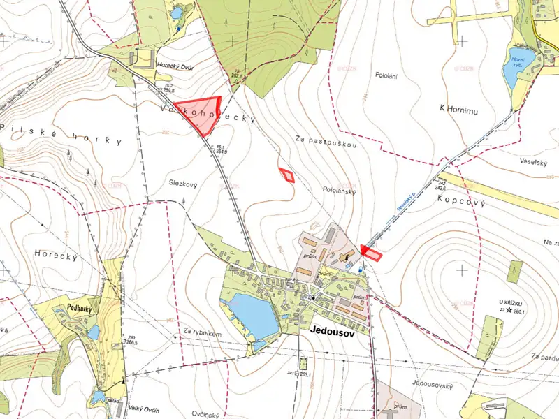 Prodej pole 11814 m², Jedousov – náhled fotky 3